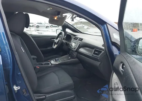 2018 Nissan Leaf S из США, поврежденный, VIN 1N4AZ1CP4JC317763